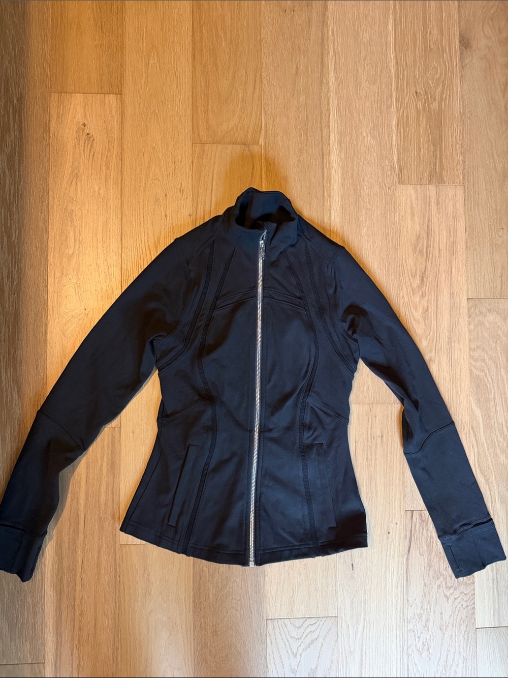 lululemon athletica Black Women’s Zip-Up Bomber Jacket